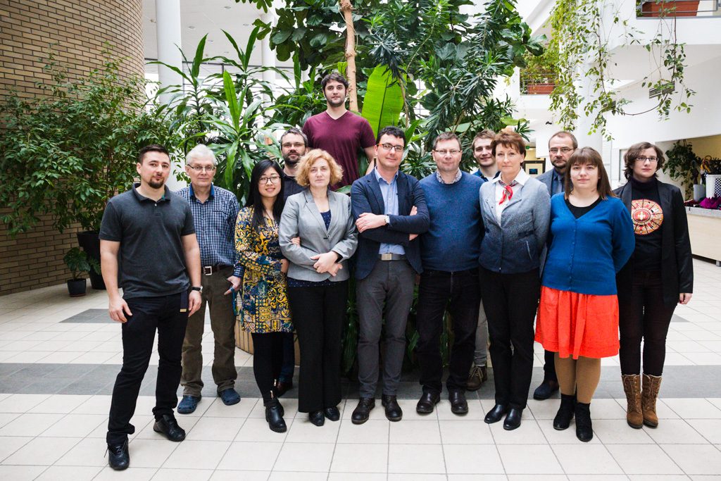 Team of the Department of Hydrobiology